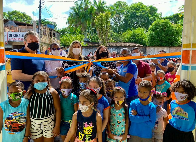 Prefeitura de Benevides reinaugura Escola Municipal José do Patrocínio