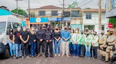 Semana Municipal de Educação no Trânsito começa com ação no centro de Benevides