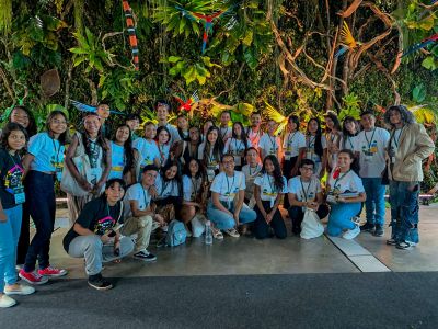 Integrante do Núcleo Jovem Benevidense participa de encontro durante Cúpula da Amazônia em Belém