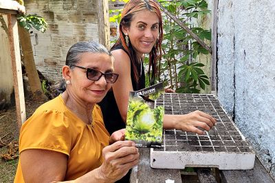 Benevidenses aprendem técnicas para cultivo de hortas caseiras