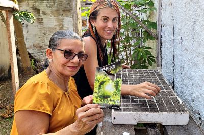 Benevidenses aprendem   técnicas para cultivo de hortas caseiras 