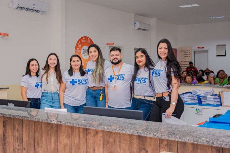 AÇÃO EM SAÚDE NO ANIVERSÁRIO DO CENTRO DE SAÚDE DA MULHER E DA CRIANÇA