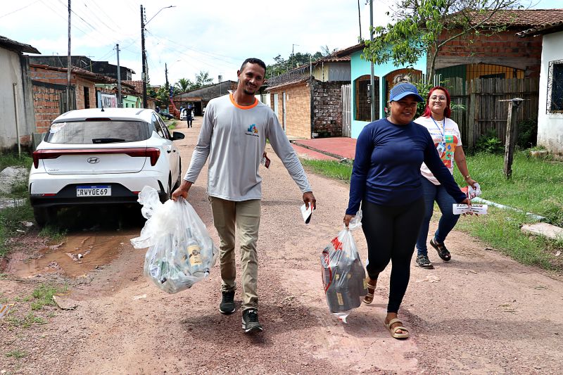 MUTIRÃO DE COMBATE A DENGUE -  BAIRRO MAGUAR