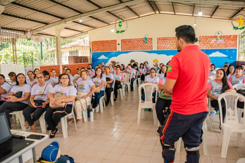 Lei Lucas: profissionais da educação Infantil da Rede Municipal recebem capacitação de primeiros socorros 