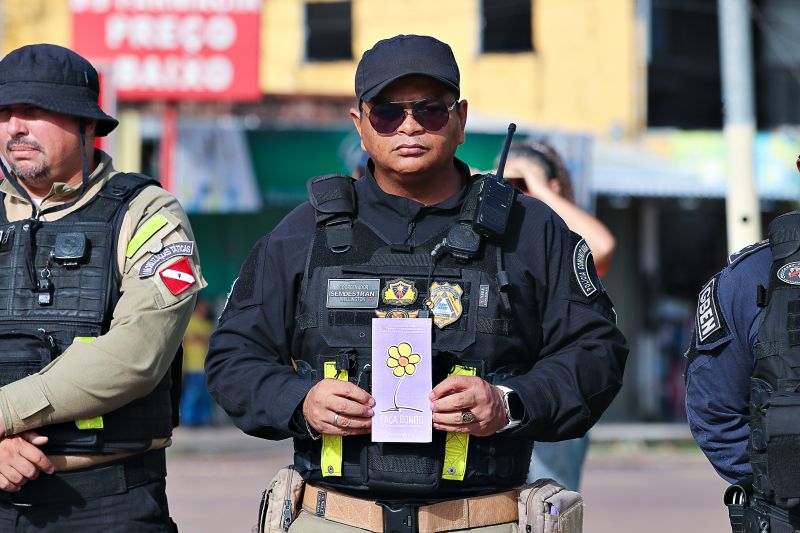 Panfletagem no Centro comercial