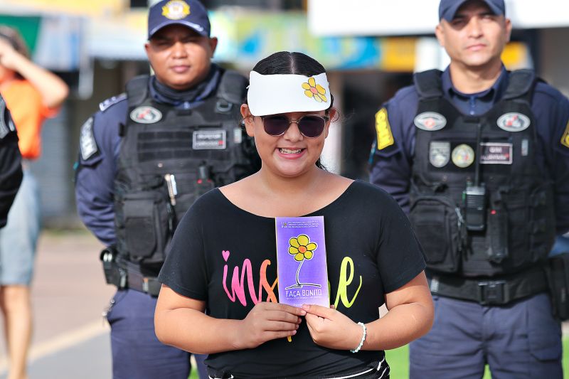 Panfletagem no Centro comercial