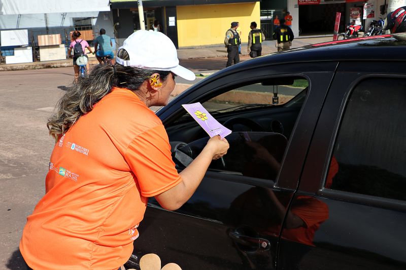 Panfletagem no Centro comercial