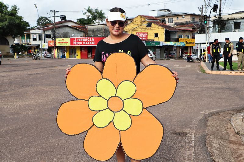 Panfletagem no Centro comercial