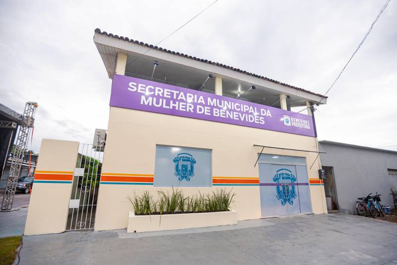 Prefeitura de Benevides inaugura Secretaria da Mulher