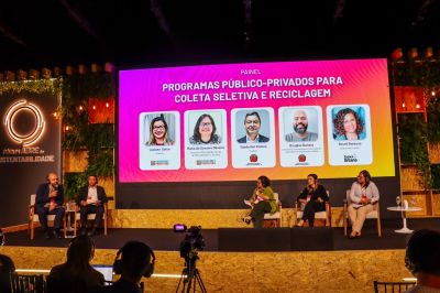 notícia: Benevides participa do Fórum ABRE de Sustentabilidade