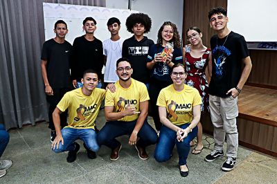 SEMDESTRAN ministra palestra sobre o Maio Amarelo para alunos do Aprova Benevides