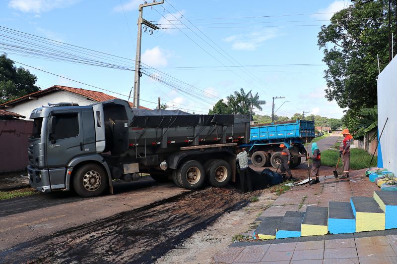 Recuperação asfáltica Perimetral Sul