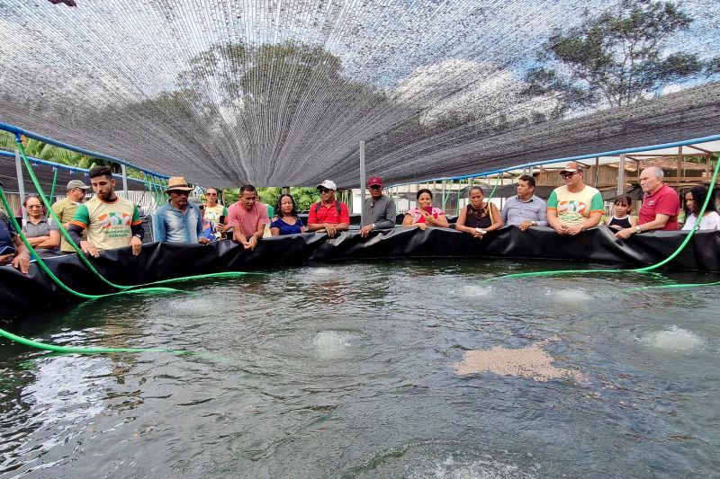 ENCERRAMENTO DO SEMINÁRIO DE PLANEJAMENTO SEMAGRI - VISITA A PROPRIEDADE SO SR LUIZ