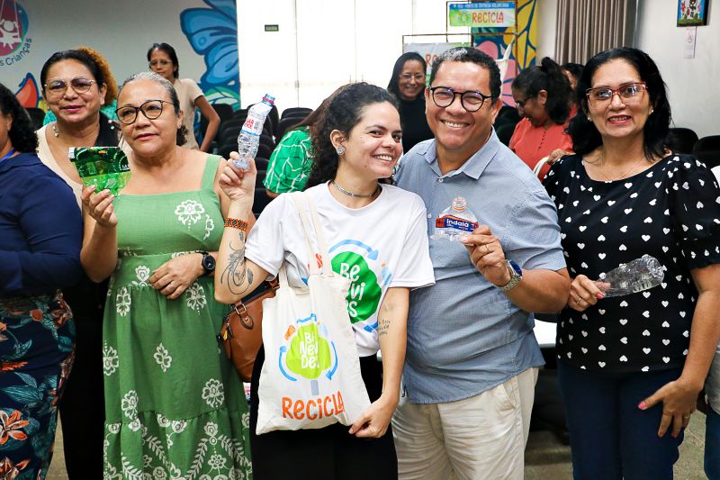 Encontro dos gestores com mobilizadores do Benevides Recicla.