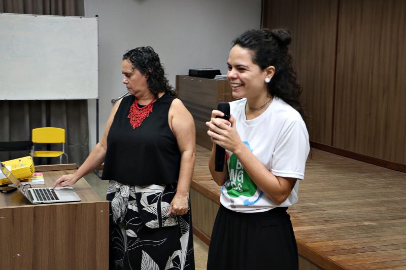 Encontro dos gestores com mobilizadores do Benevides Recicla.