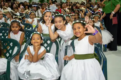 RITO DE PASSAGEM DO PRÉ II CMEI BERÇO DA LIBERDADE E SAGRADO CORAÇÃO DE JESUS