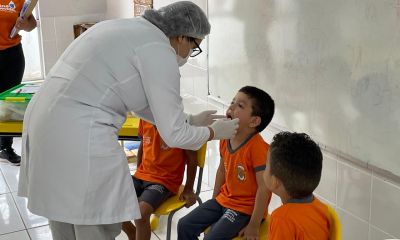 Ações de cuidado e saúde básica do Programa Saúde na Escola (PSE) são realizadas na Rede Municipal de Ensino