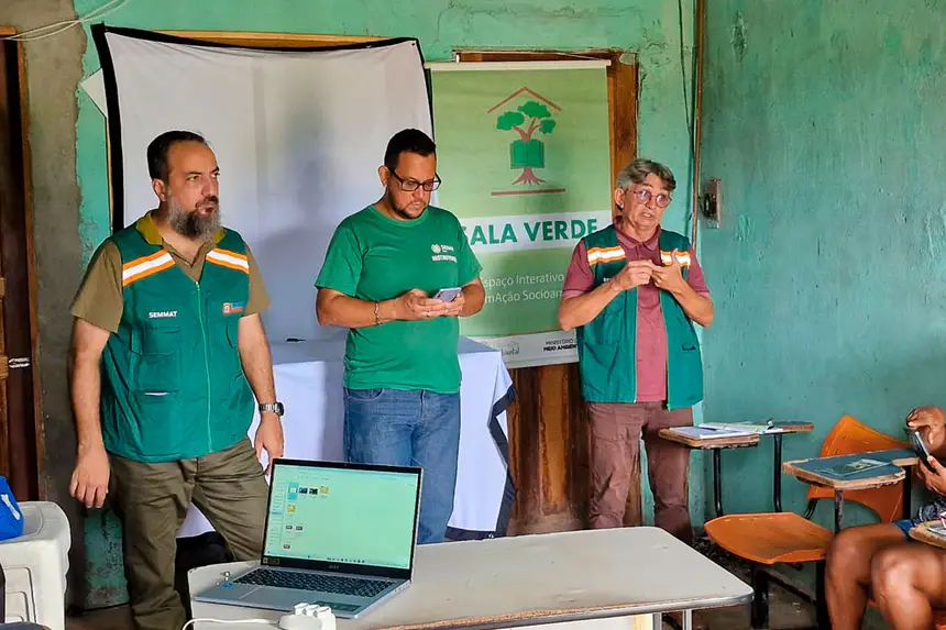 Projeto Sala Verde leva curso de produção de compostagem para a comunidade Nelson Mandela - Benfica
