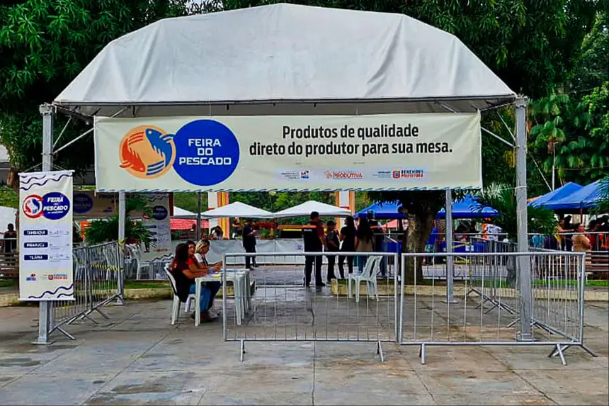 Feira do Pescado de Benevides encerra programação hoje no Centro