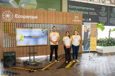 MAIO AMARELO NA EMPRESA NATURA